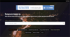 Desktop Screenshot of housecreep.com
